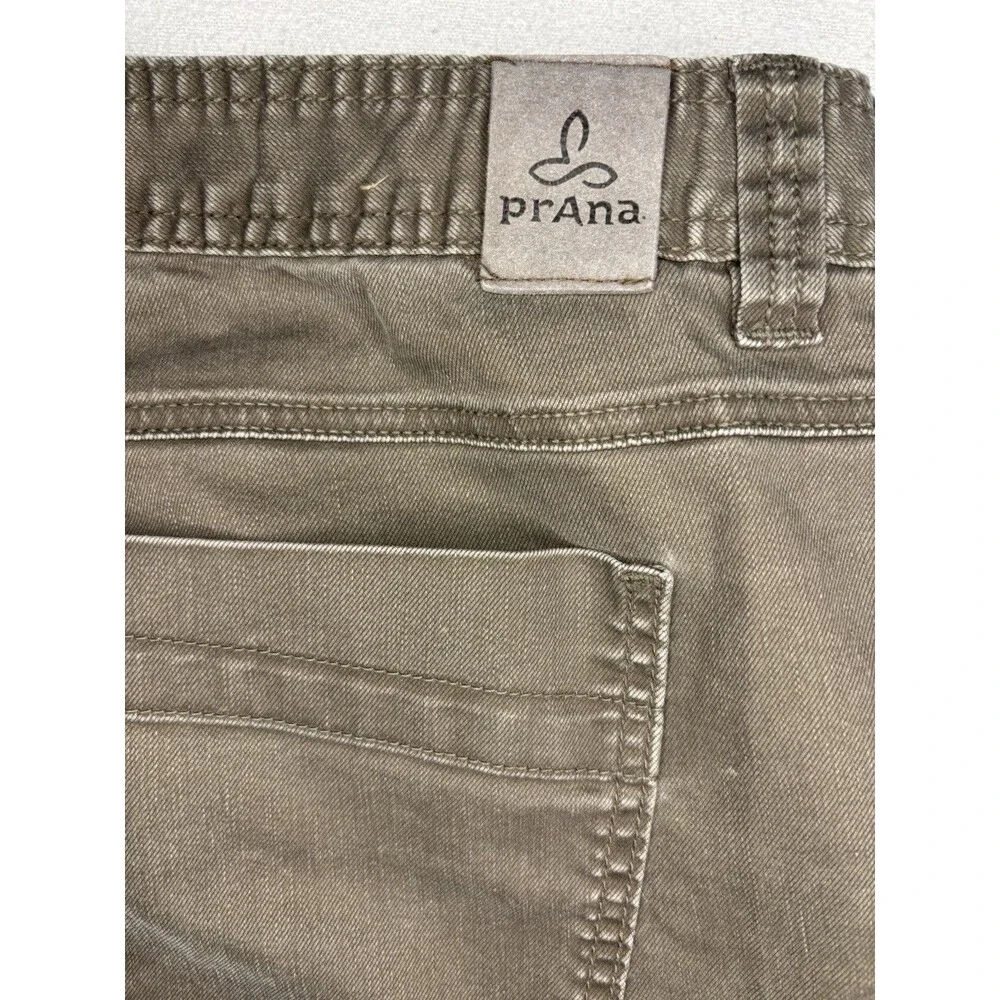 PrAna Slim Fit Pants Mens 42x32 Brown Excellent‎ Organic Cotton Breathe Hiking
